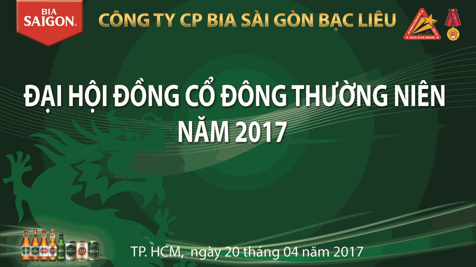 ĐẠI HỘI ĐỒNG CỔ ĐÔNG THƯỜNG NIÊN 2017